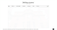 Desktop Screenshot of music-academy.com